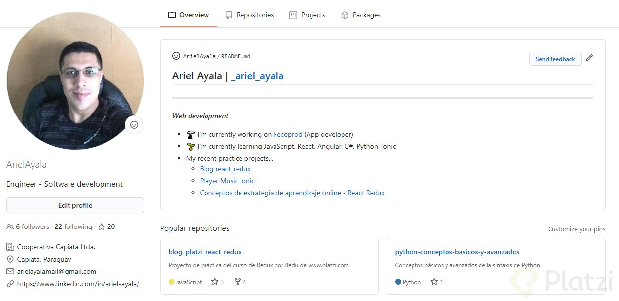 Personaliza Tu Perfil De Github